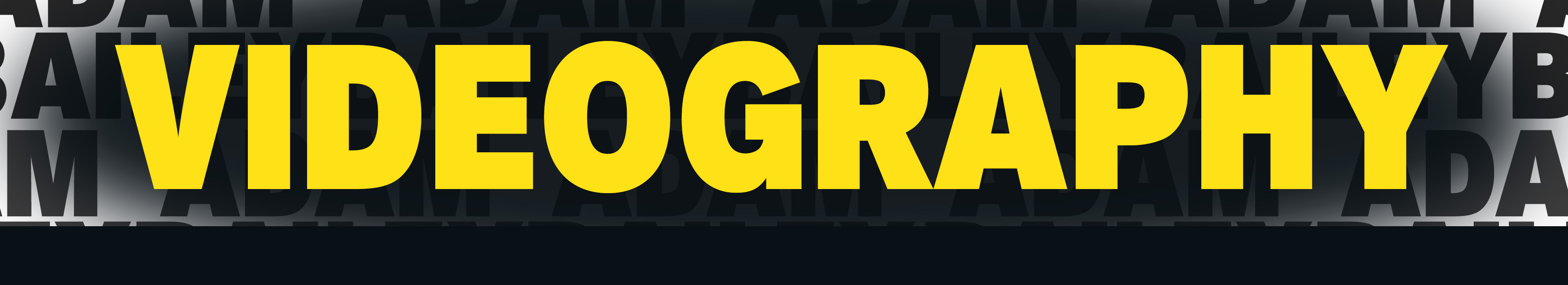 Videographer Header
